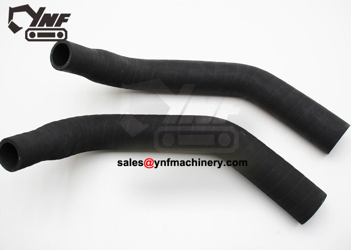 Reinforced rubber radiator hose
