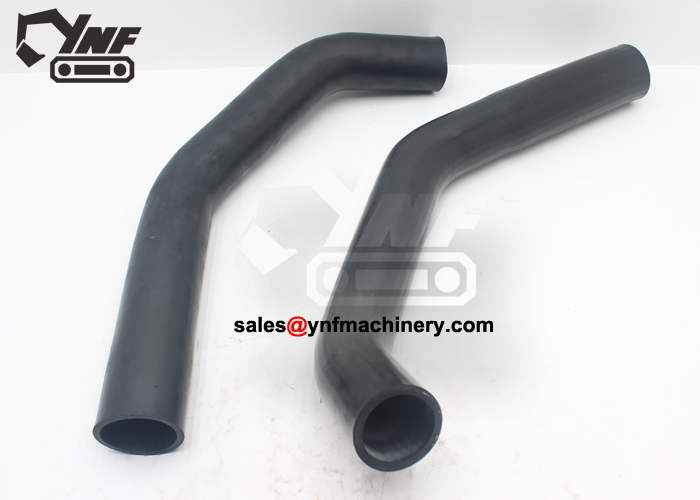 Reinforced rubber radiator hose