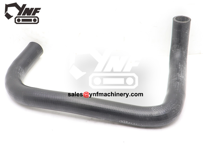 Reinforced rubber radiator hose