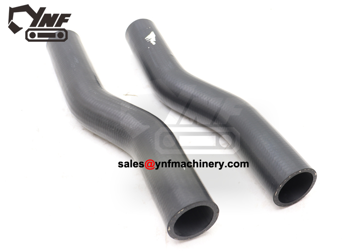 Reinforced rubber radiator hose