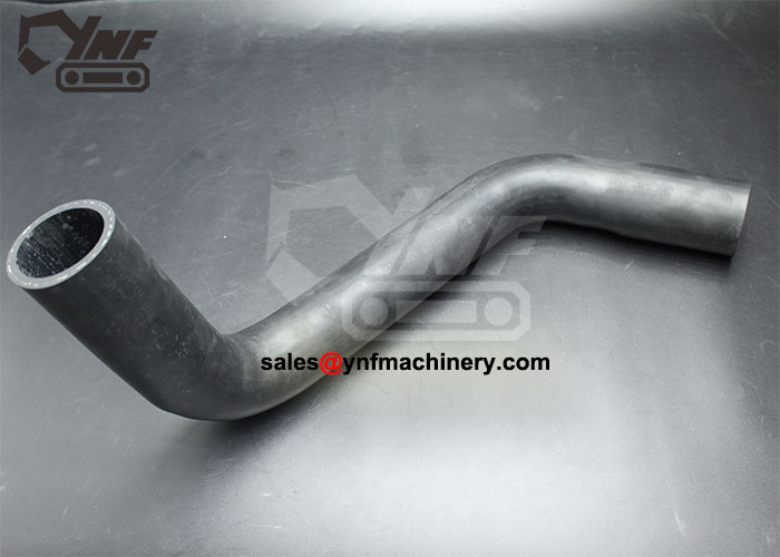 Excavator upper water hose