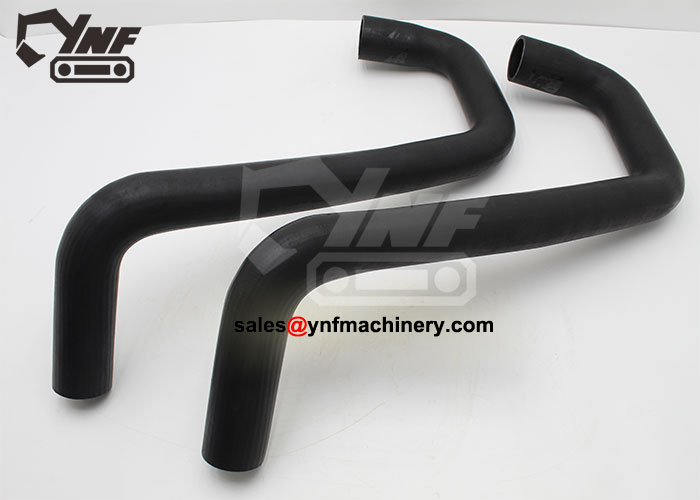 Reinforced rubber radiator hose