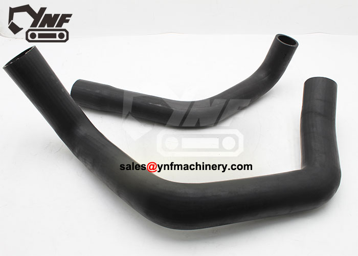 Excavator radiator hose kit