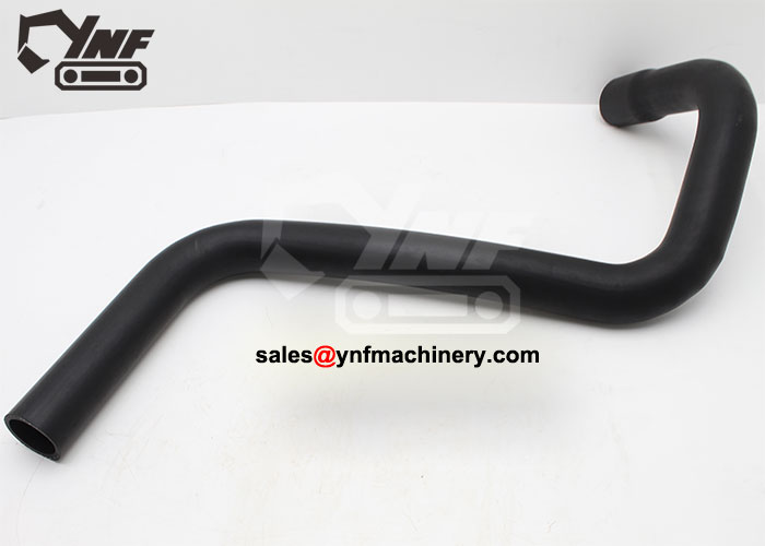 Excavator lower radiator hose
