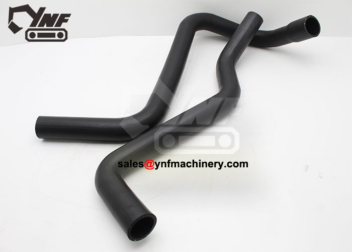 Excavator radiator hose kit