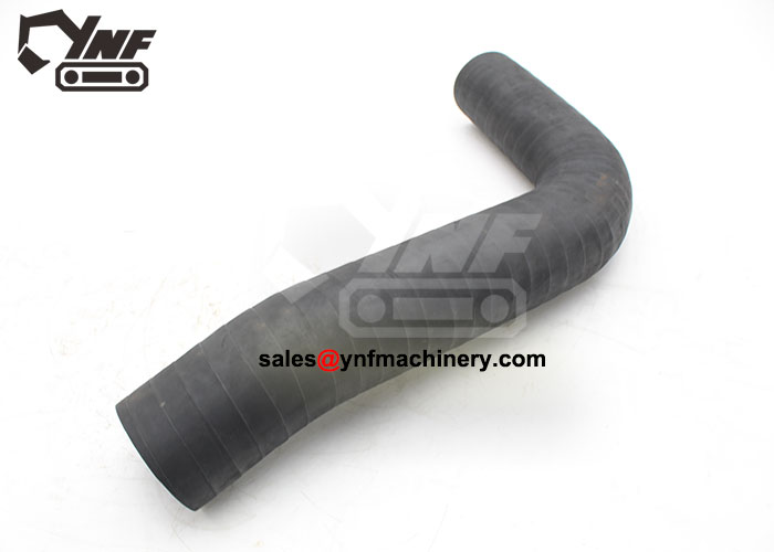 Excavator engine coolant hose