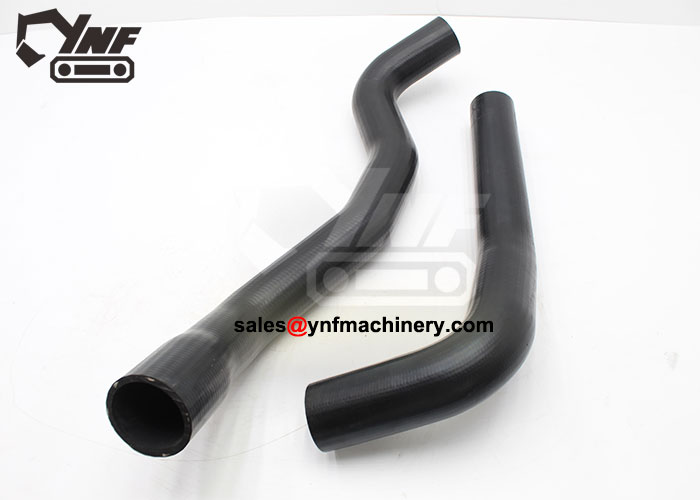 Excavator upper radiator hose