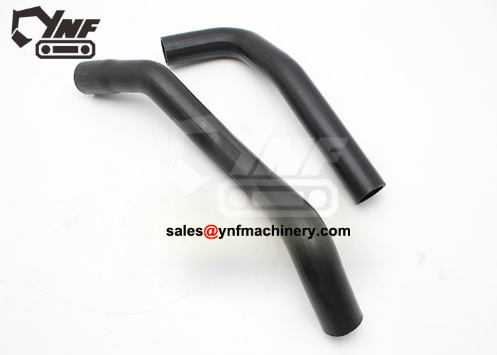 Excavator radiator hose kit