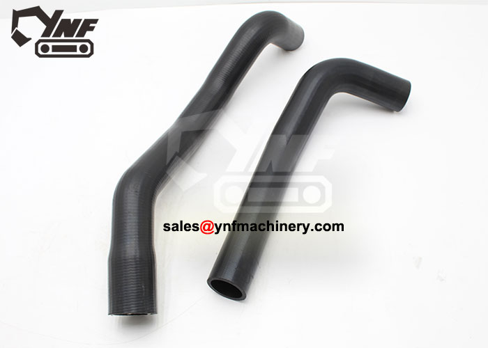 Reinforced radiator hose set