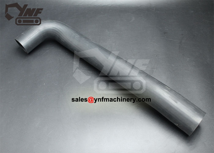 Excavator radiator outlet hose