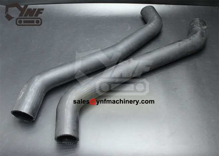 Reinforced rubber radiator hose