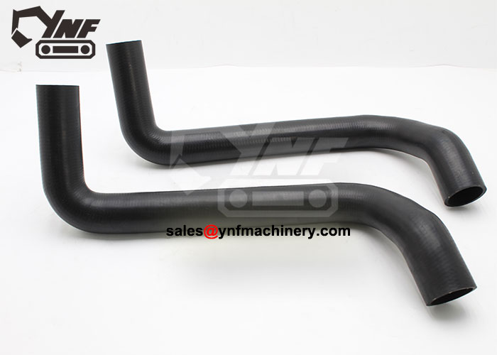 Reinforced rubber radiator hose