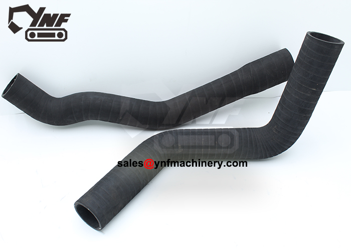 Excavator radiator hose kit