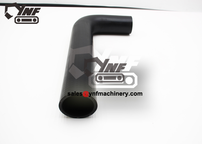 Excavator upper water hose