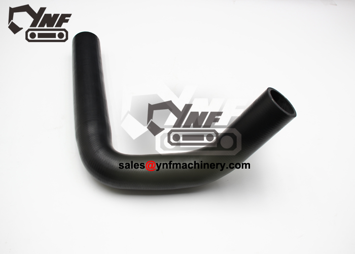 Excavator upper water hose