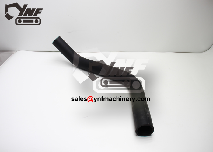 Excavator upper water hose