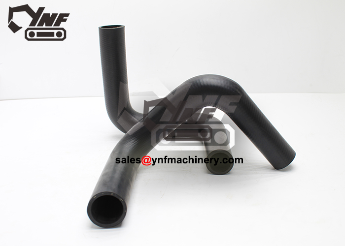 Reinforced rubber radiator hose