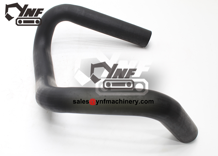 Reinforced rubber radiator hose