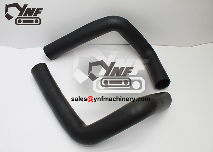 Reinforced rubber radiator hose