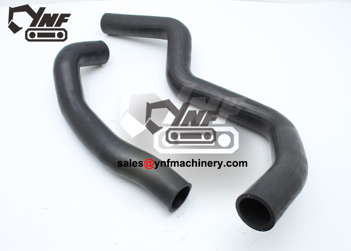 Heavy-duty excavator cooling hose set