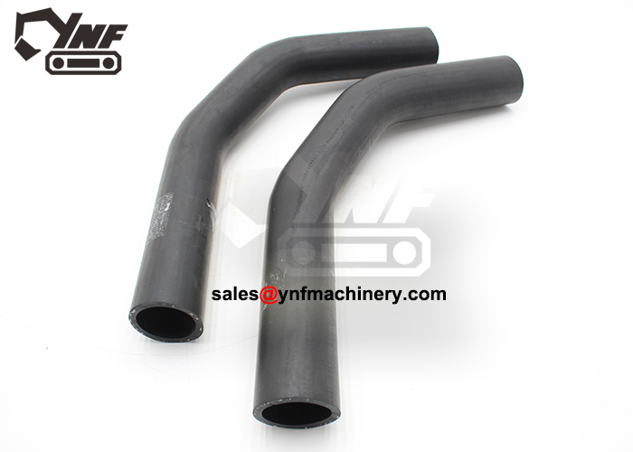 Reinforced rubber radiator hose