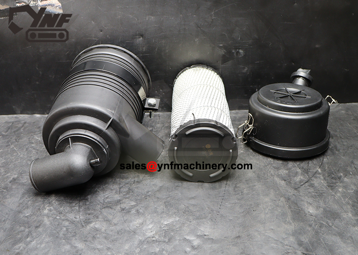 YNF17985 129612-12600 air cleaner assembly 4TNV88 90 degree