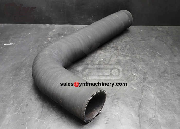 Komatsu D375A engine air intake hose replacement