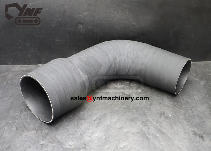 SH350A6 excavator air filter intake hose replacement
