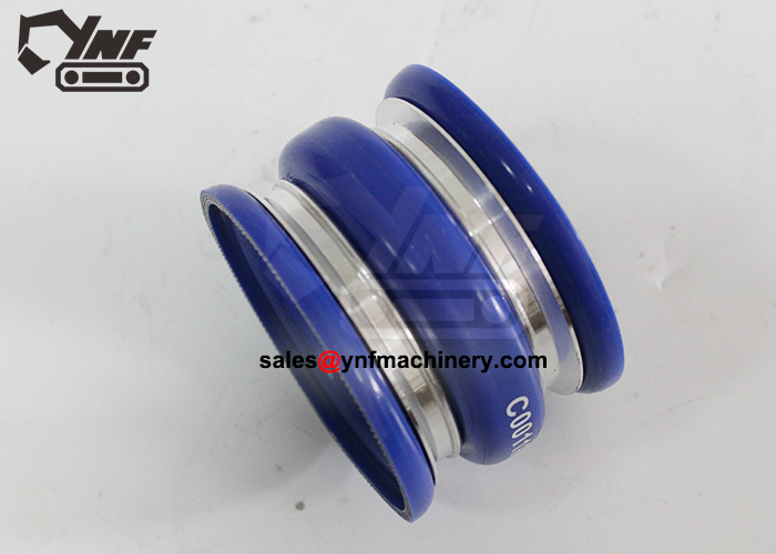 Volvo EC460B charge air hose replacement