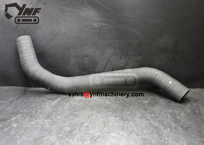 SY135 excavator engine air intake duct replacement