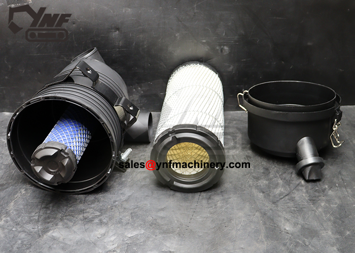 4TNV88 air cleaner assy 129612-12600 excavator air filter system