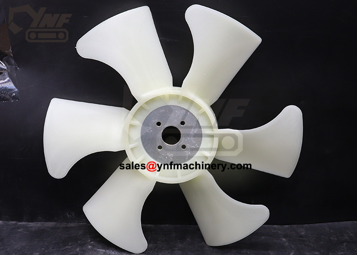 D1005 cooling fan 17218-74110 excavator fan blade