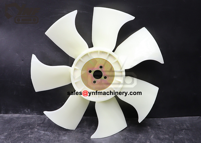 V1505 cooling fan 17510-74110 excavator fan blade