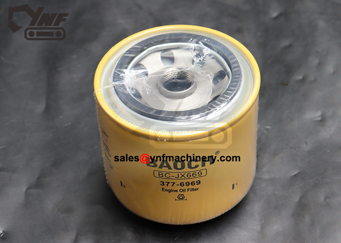 YNF engine oil filter for Caterpillar excavator