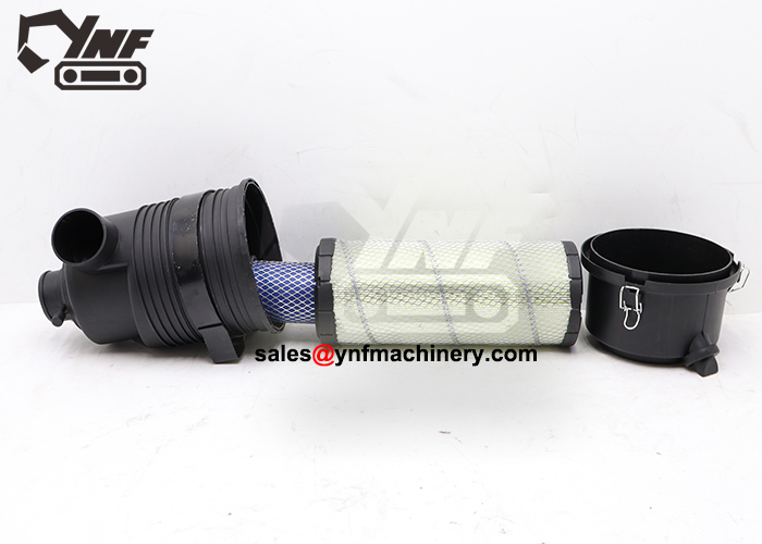 YNF air cleaner assembly 180 degree intake design for diesel engine