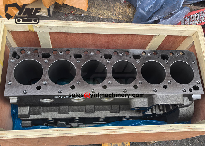 diesel engine block 3903797 for 6BT excavator engine
