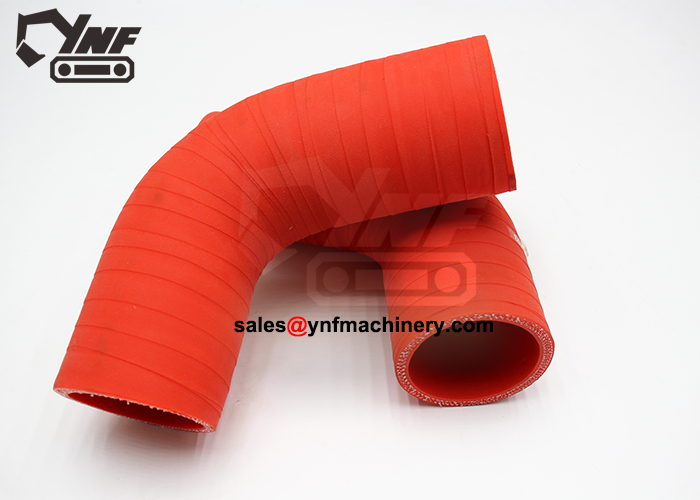 Excavator engine air hose replacement part