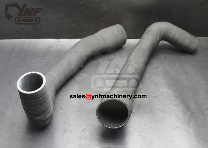 Heavy equipment engine air hose replacement part