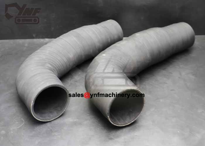 Heavy equipment engine air intake hose replacement part