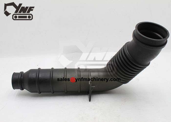 Heavy equipment engine air intake pipe replacement part