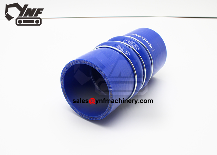 Excavator engine air intake hose replacement part