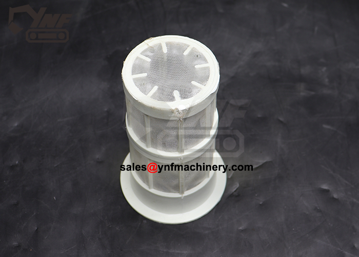 plastic diesel filter screen excavator fuel system part