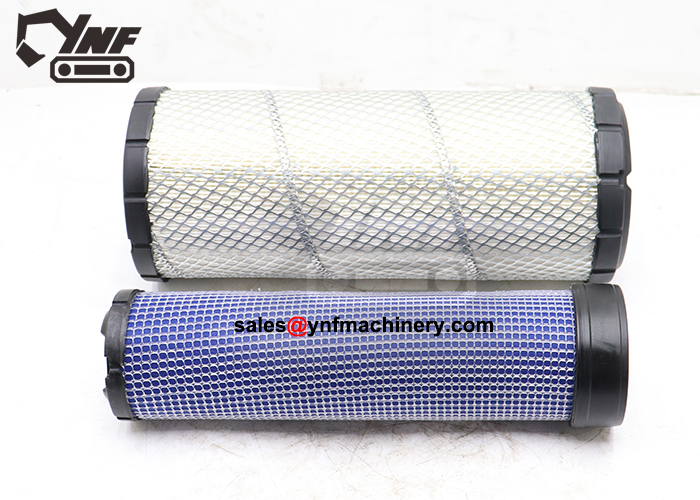 excavator diesel fuel filter CAT306E close-up