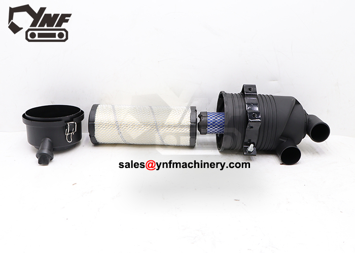 129612-12600 air filter assembly close-up structure