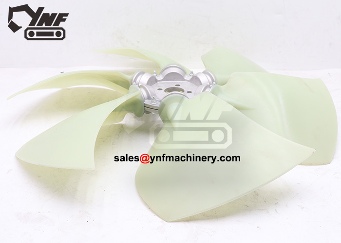 engine cooling system reverse fan blade 675-42-65-4T6