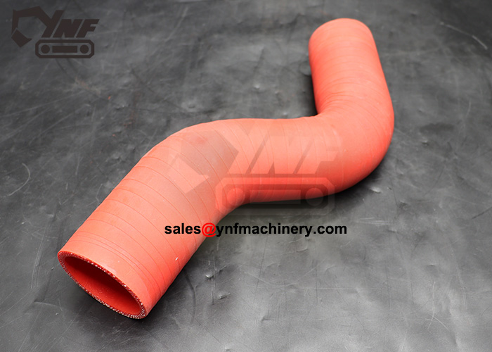 Heavy equipment intercooler hose replacement part
