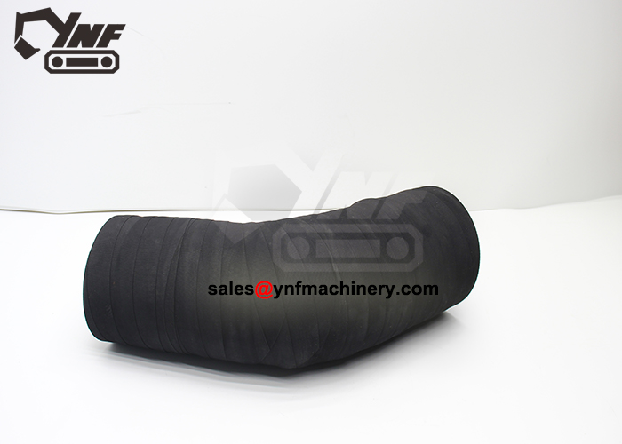 durable rubber intake pipe for R335-7 excavator