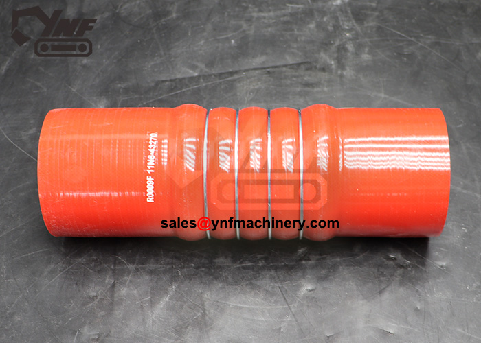 Heavy equipment engine air intake hose replacement part