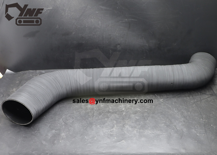 Durable rubber intake pipe for R48LC-9S and R520LC-9S