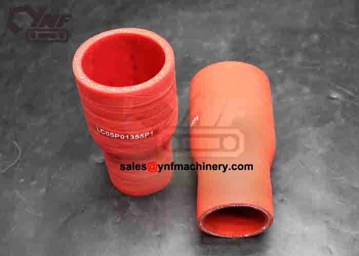 Reinforced rubber intercooler hose for SK350-8